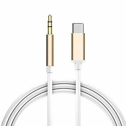 Καλώδιο Αντάπτορας Type-C σε 3.5 ΑUX Audio Adapter Cable 1m - Λευκό